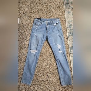 Abercrombie Jeans, skinny, distressed, size 30